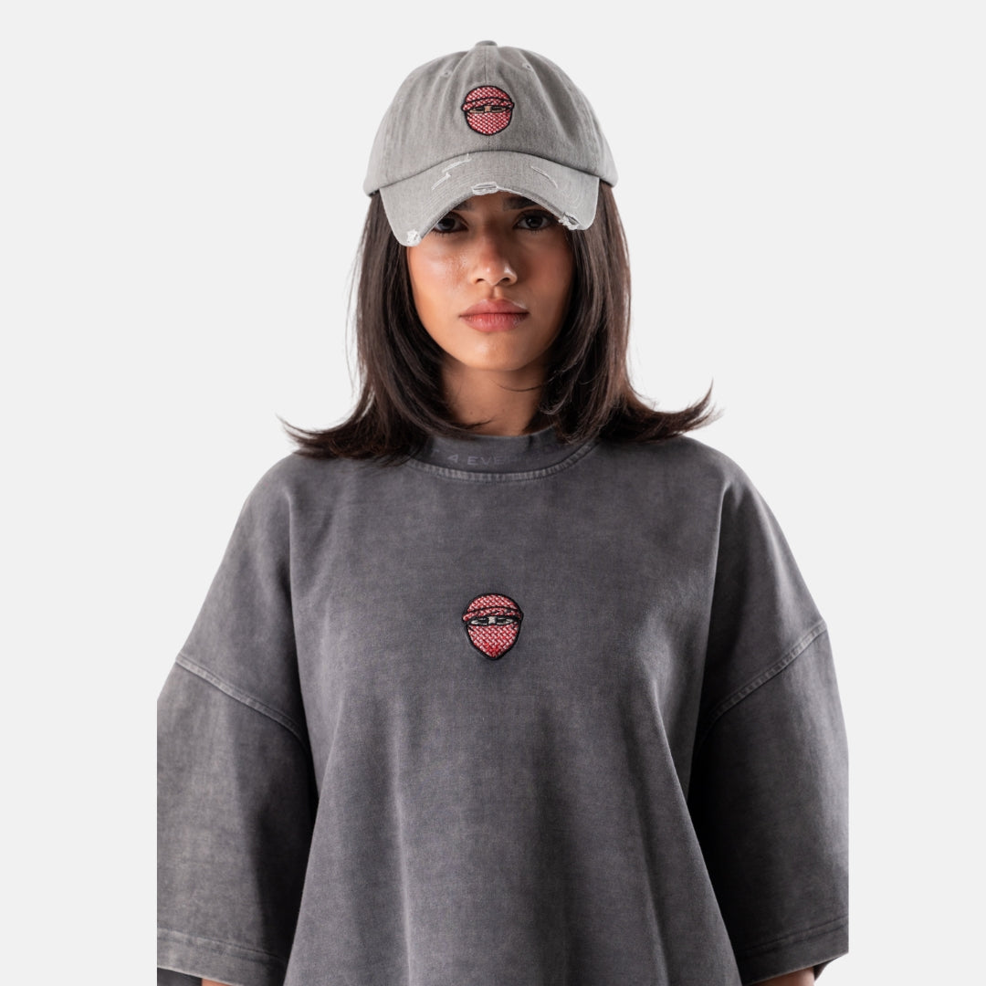 MASK CAP - Khaki  Effect