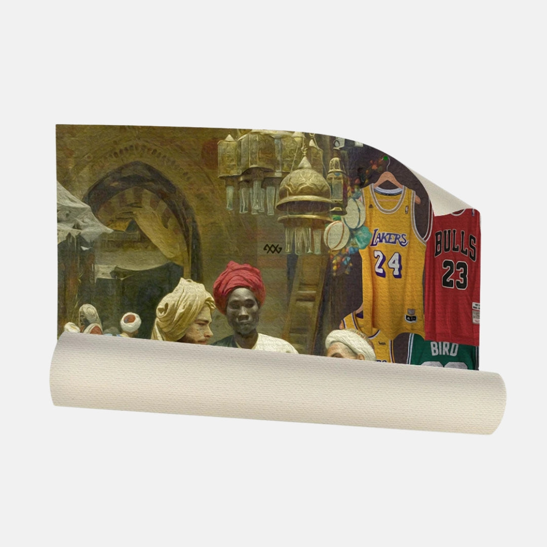 DOUBLE OT CANVAS ART PAINTING