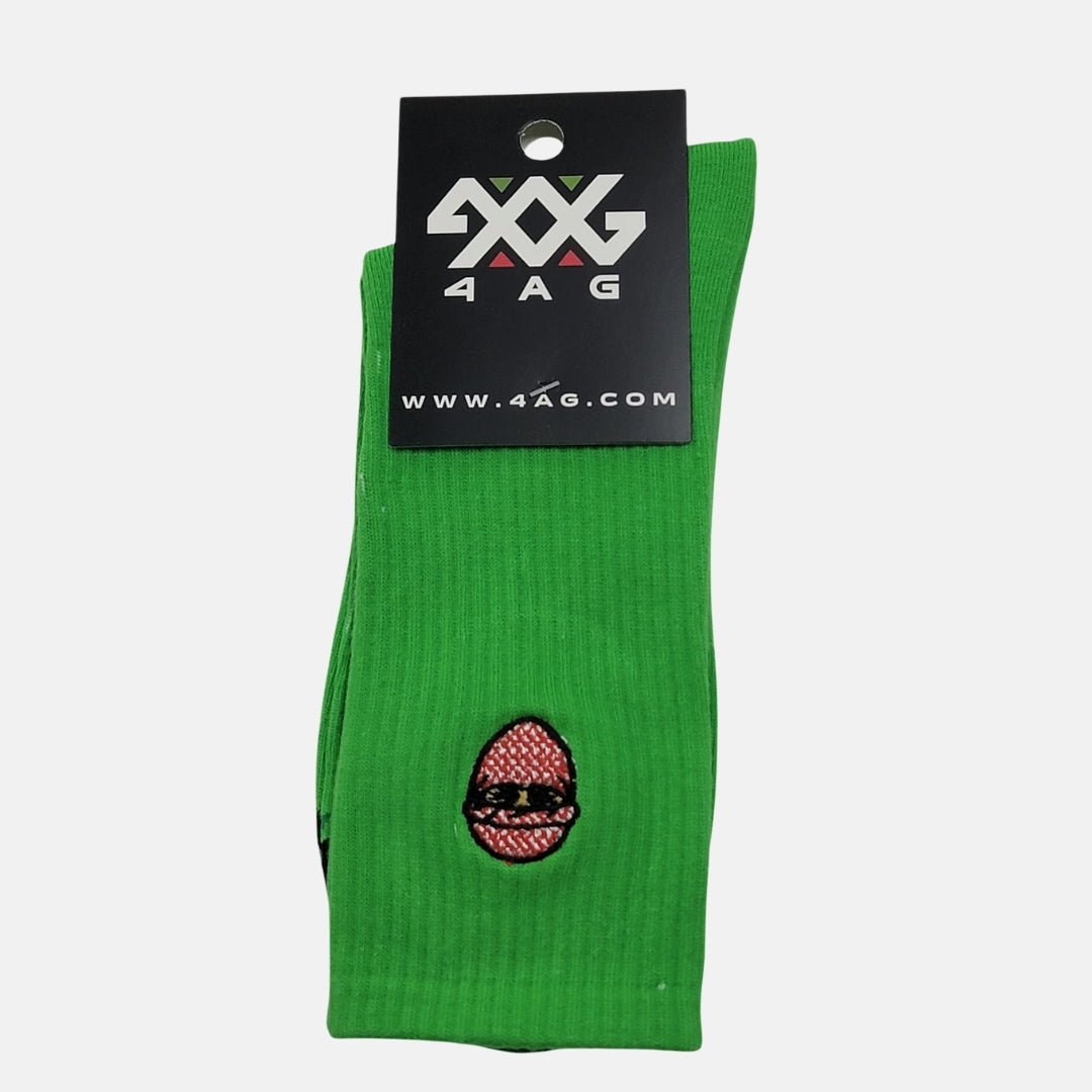 G CREW SOCKS-light green