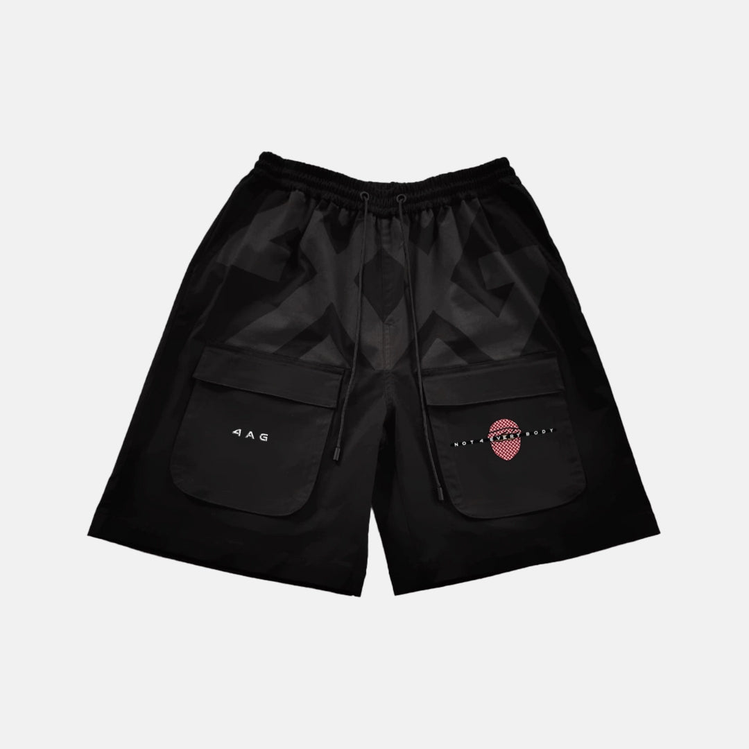 N4E CARGO SHORT - BLACK