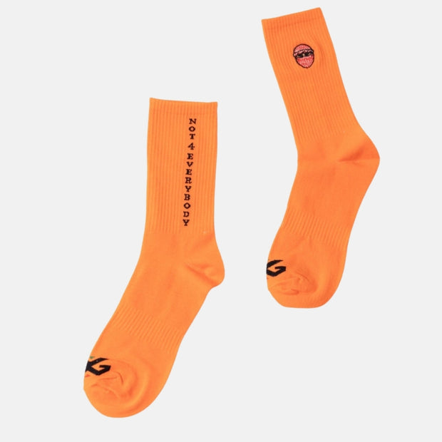 G CREW SOCKS-Orange