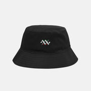 BLACK BUCKET HAT