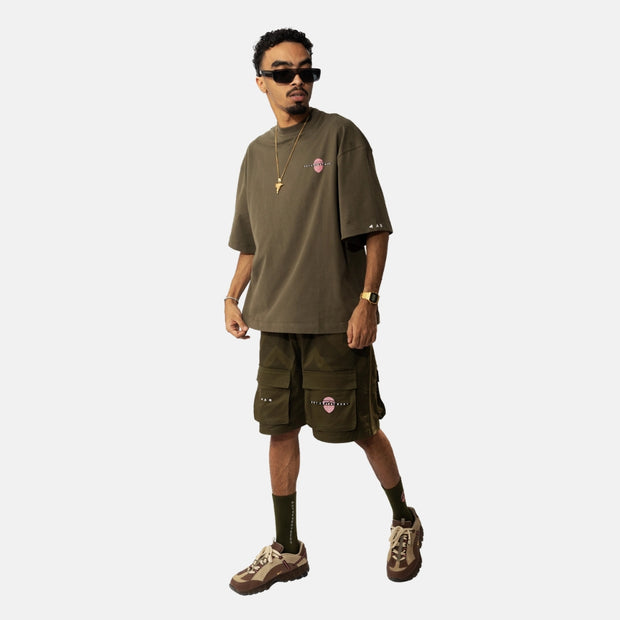 N4E CARGO SHORT - IVY GREEN