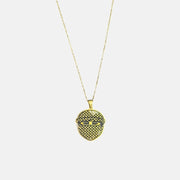 4AG MASKED NECKLACE - GOLD