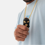 MASK NECKLACE - BLACK