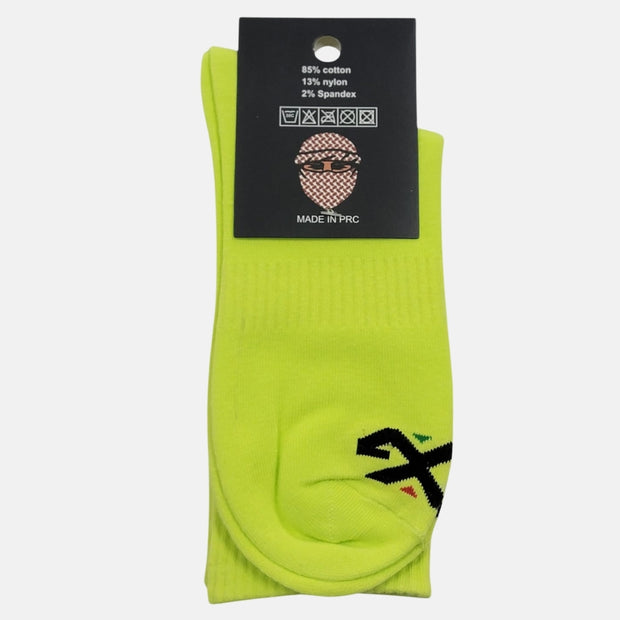 G CREW SOCKS-Light  phosphorescent