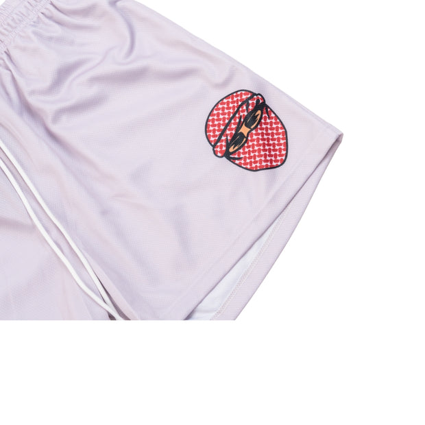 basketball shorts-Beige