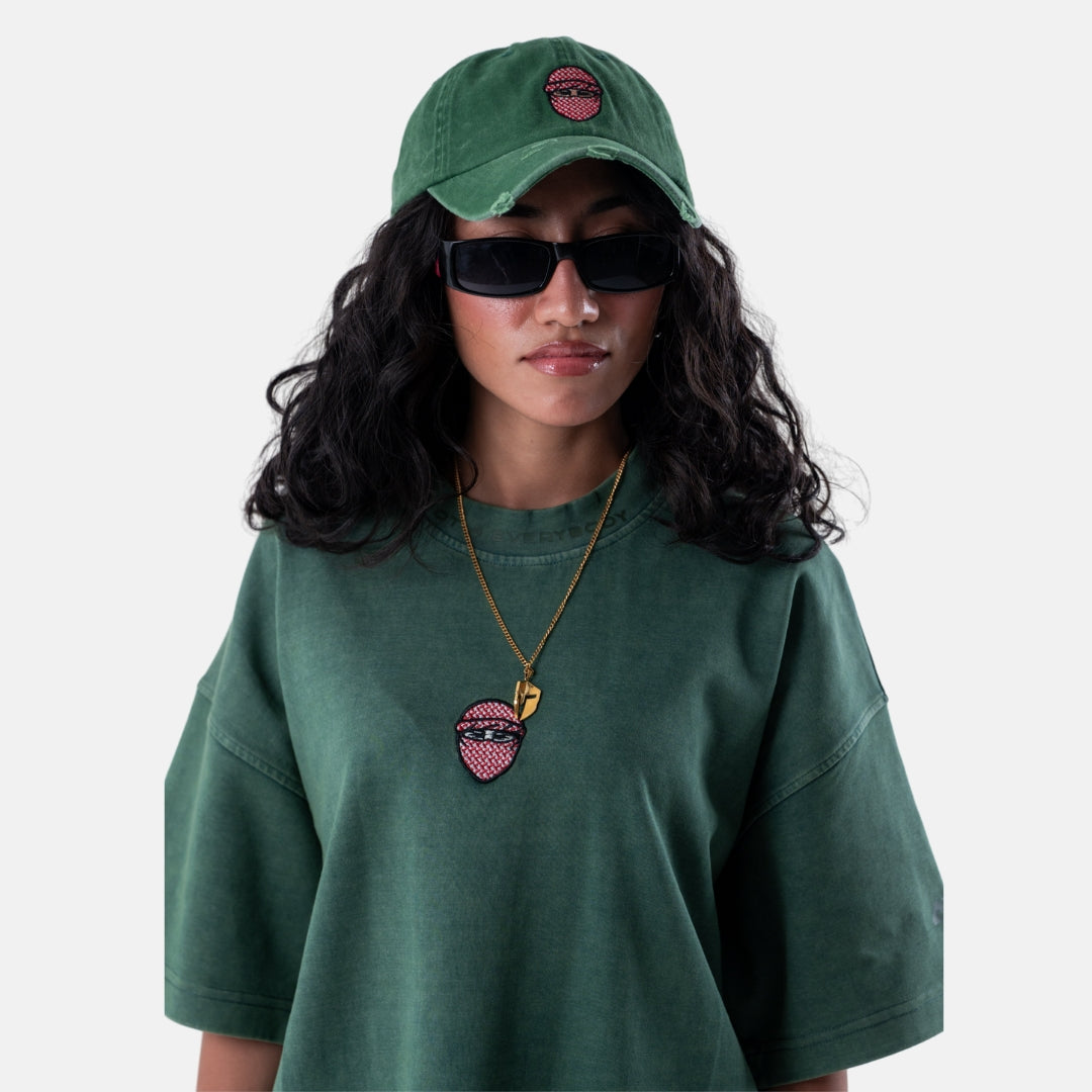 MASK CAP - GREEN  Effect