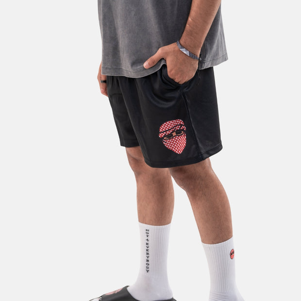 basketball shorts-Black