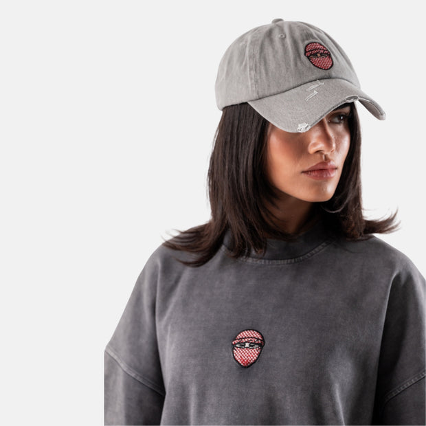 MASK CAP - Khaki  Effect