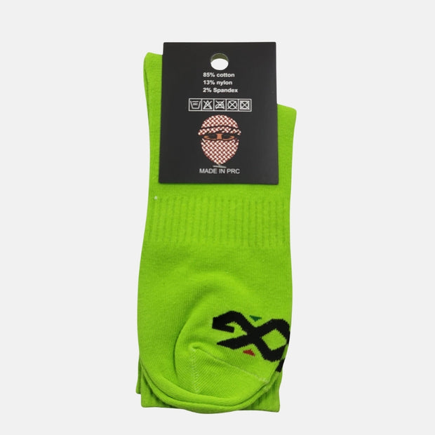 G CREW SOCKS-phosphorescent