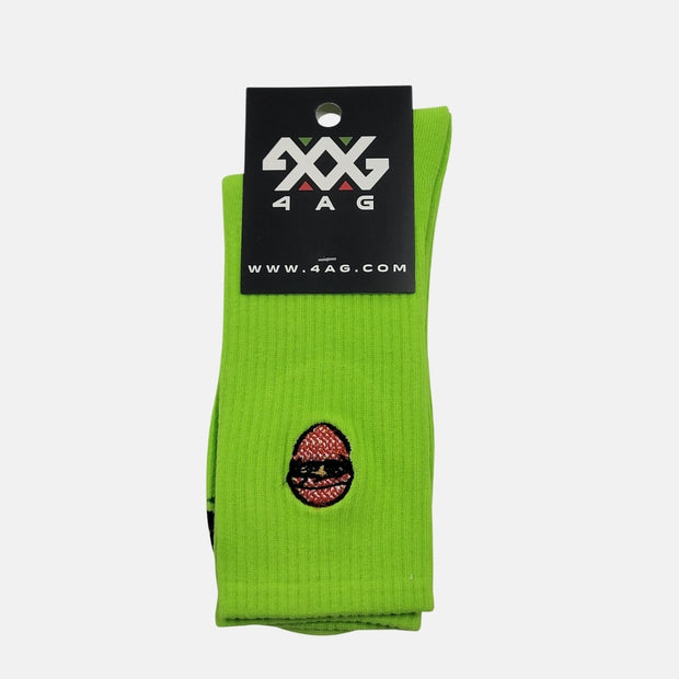 G CREW SOCKS-phosphorescent