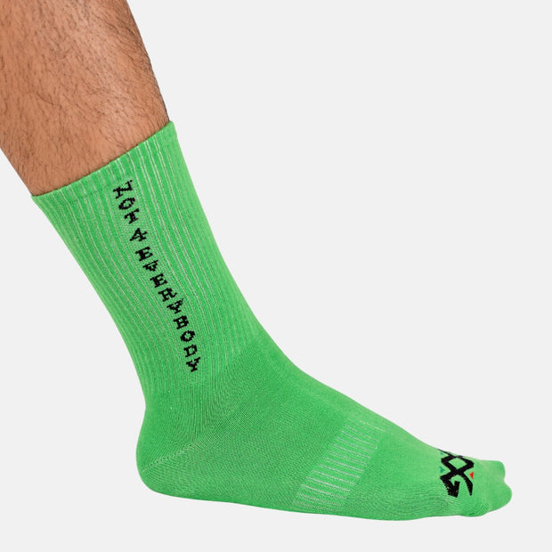 G CREW SOCKS-light green
