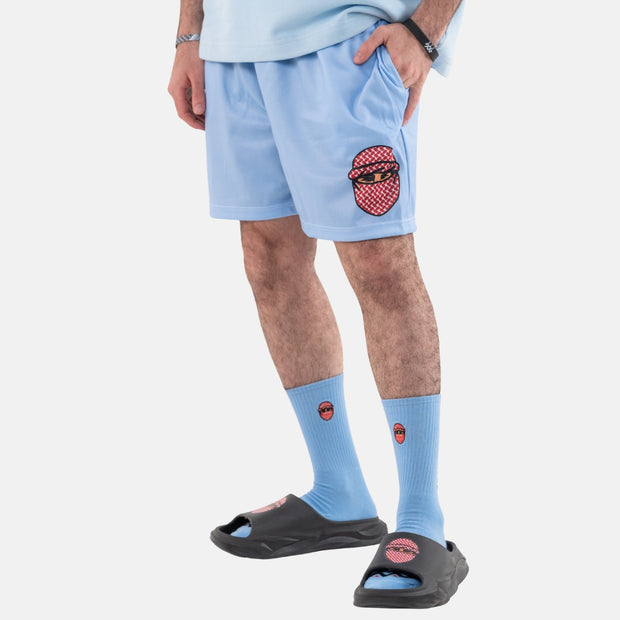 basketball shorts-Blue