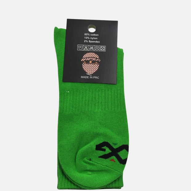 G CREW SOCKS-light green