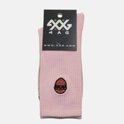 G CREW SOCKS-Pink