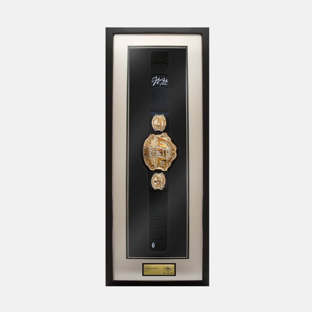 KHABIB NORMAGOMEDOV UFC CHAMPION SIGNED COLLECTIBLE