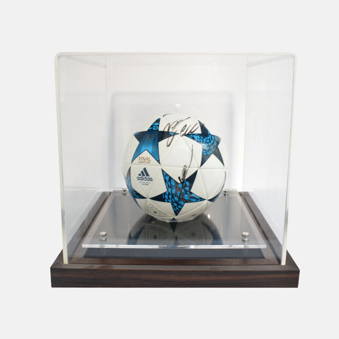 CRISTIANO RONALD & ZIDANE SIGNED COLLECTIBLE