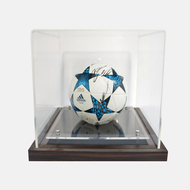 CRISTIANO RONALD & ZIDANE SIGNED COLLECTIBLE