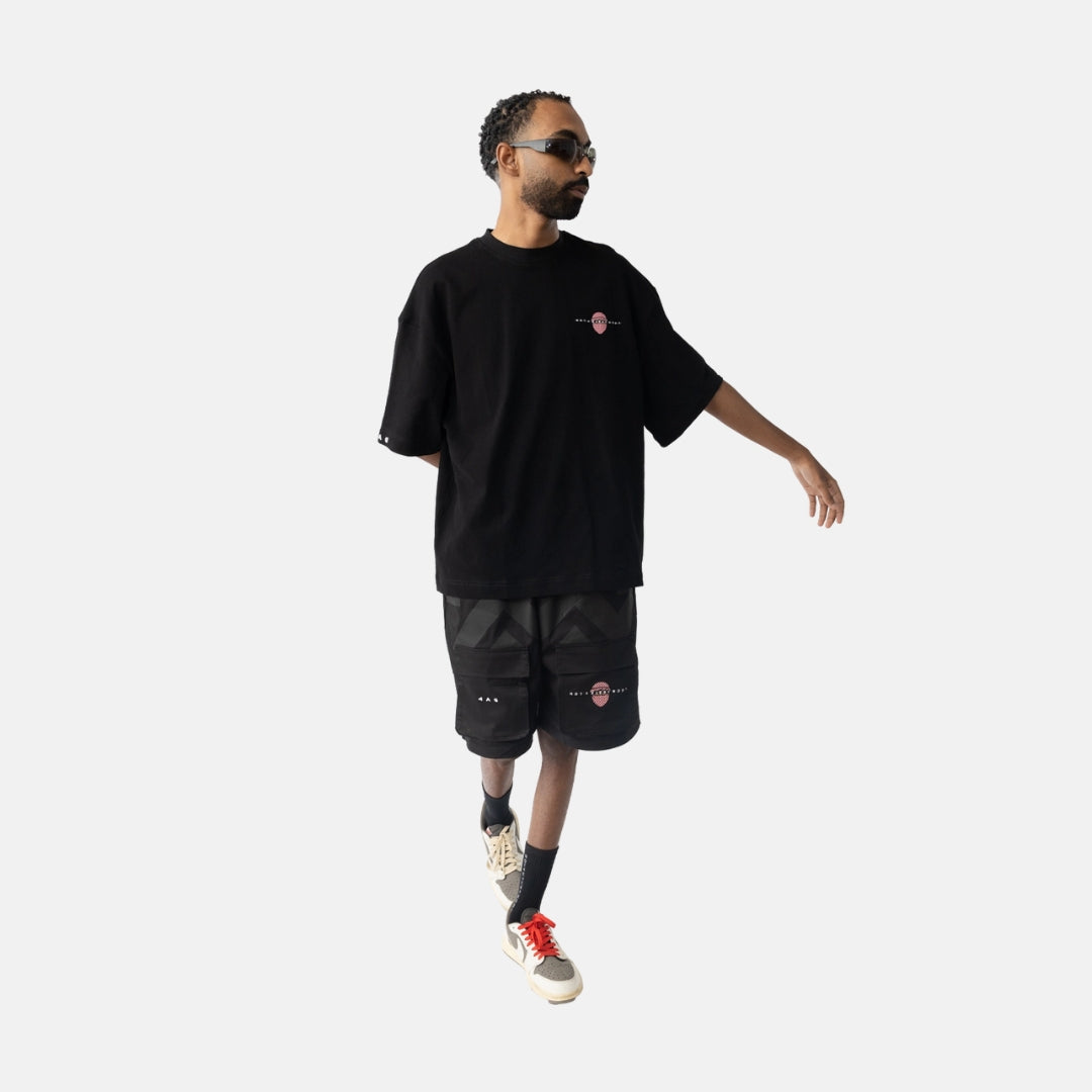 N4E CARGO SHORT - BLACK