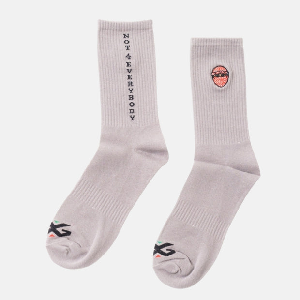 G CREW SOCKS-Gray
