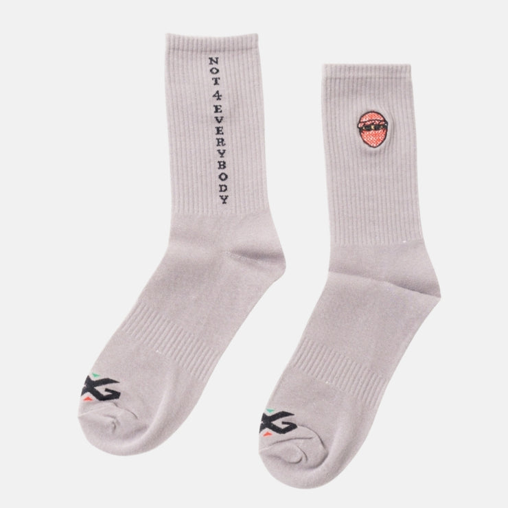 G CREW SOCKS-Gray