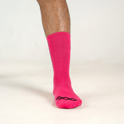 G CREW SOCKS-Dark Pink