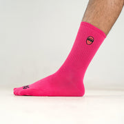 G CREW SOCKS-Dark Pink