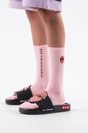 G CREW SOCKS-Pink
