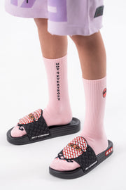 G CREW SOCKS-Pink