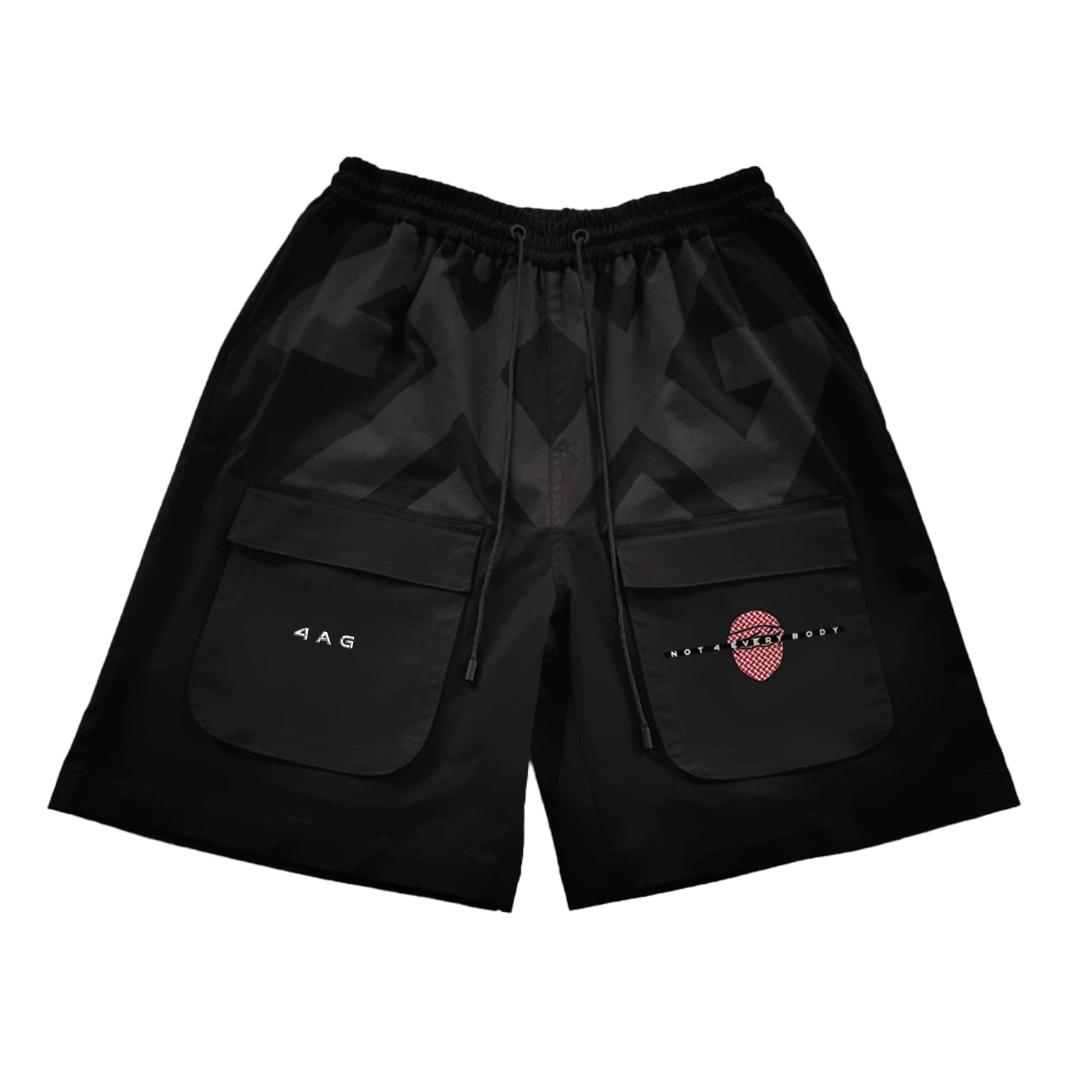 N4E CARGO SHORT - BLACK