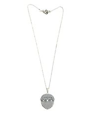 4AG MASKED NECKLACE - SILVER