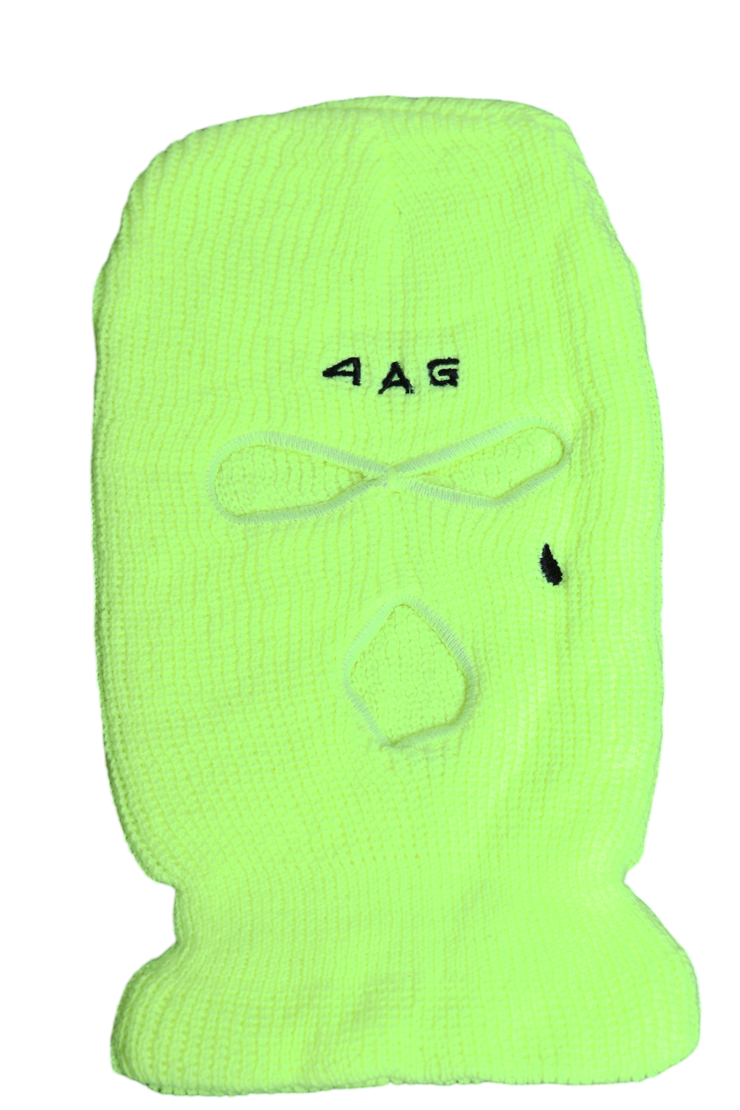 GHOST FACE MASK -Light Green