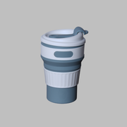 4AG Folding Cups Blue