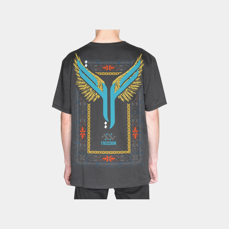 FREEDOM T-SHIRT - GREY