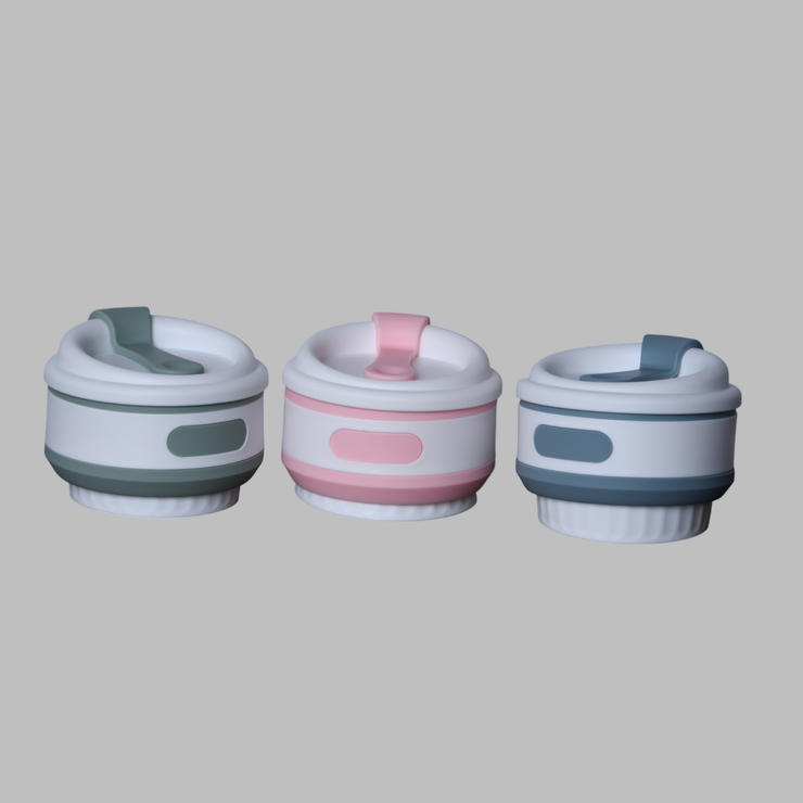 4AG Folding Cups Green