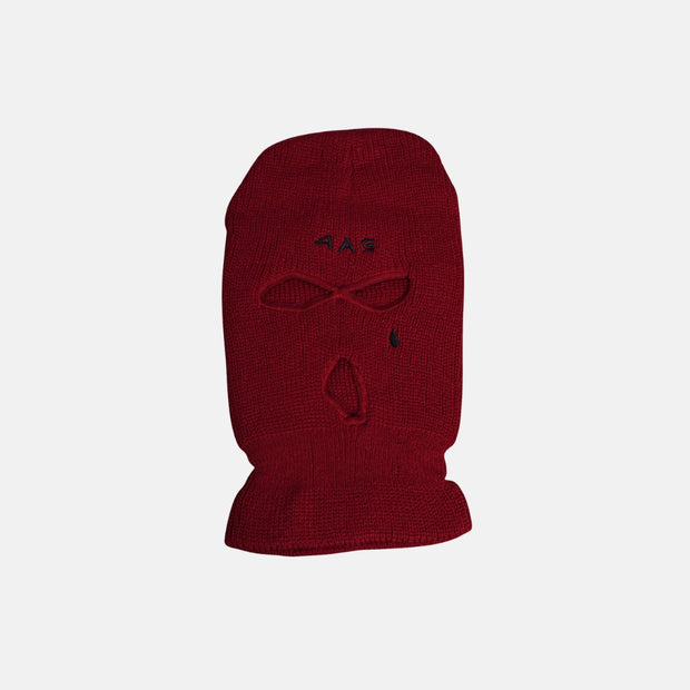 GHOST FACE MASK -Dark Red