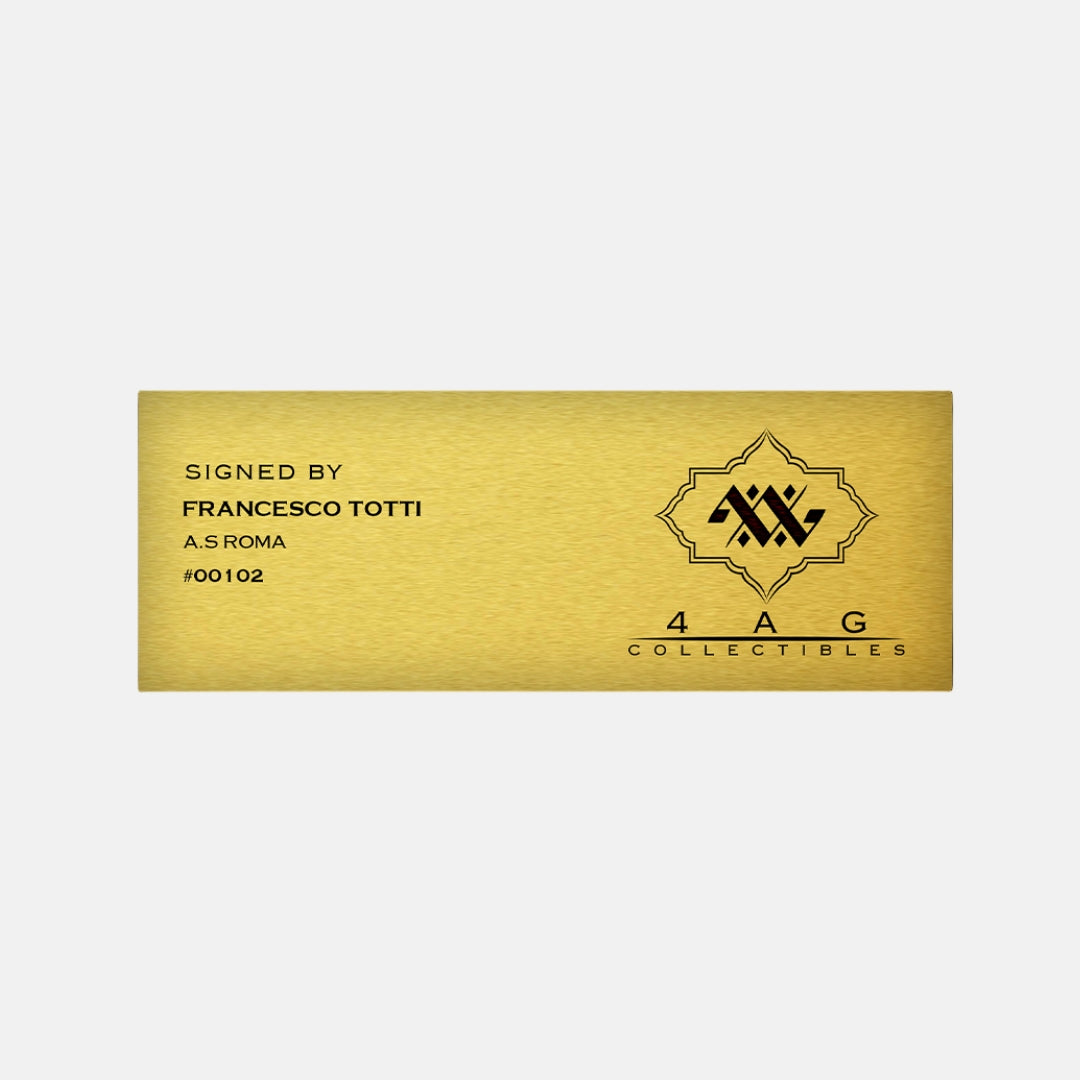 FRANCESCO TOTTI SIGNED COLLECTIBLE