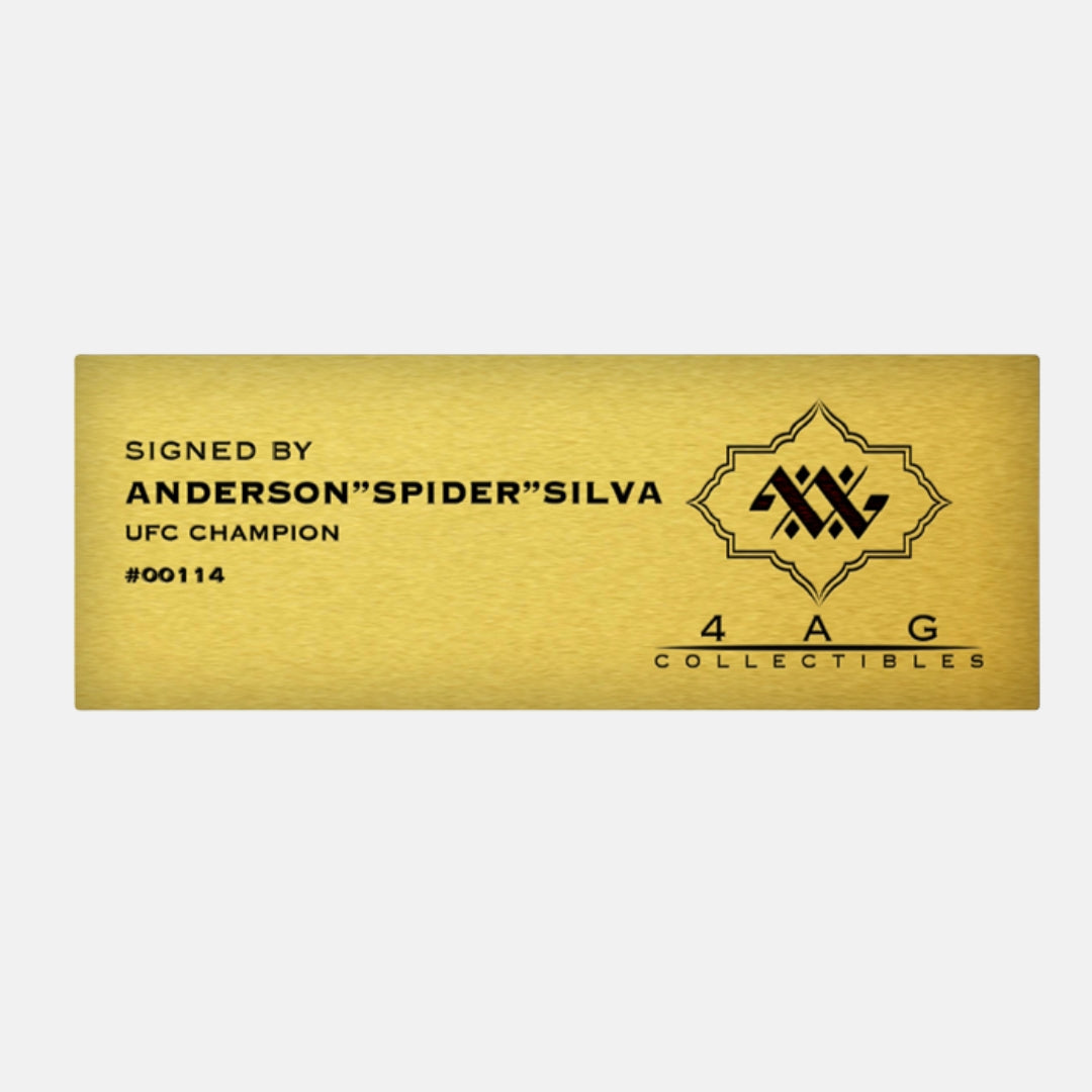 ANDERSON "SPIDER" SILVA SIGNED COLLECTIBLE