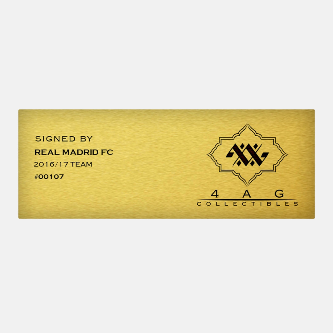 REAL MADRID FC SIGNED COLLECTIBLE