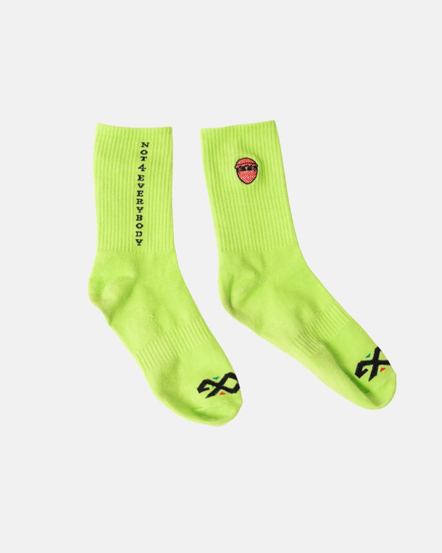 G CREW SOCKS-phosphorescent