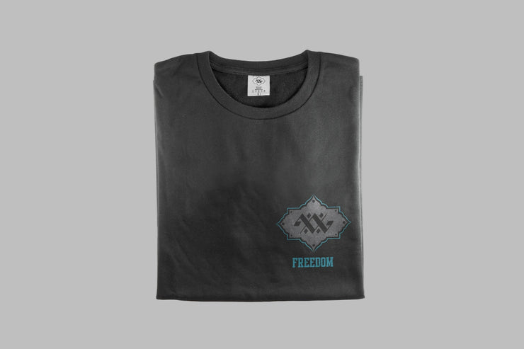FREEDOM T-SHIRT - GREY - 4AG CLOTHING