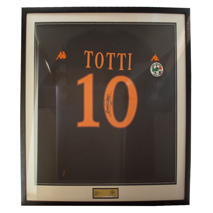 FRANCESCO TOTTI -SIGNED-COLLECTIBLE- 4AG CLOTHING