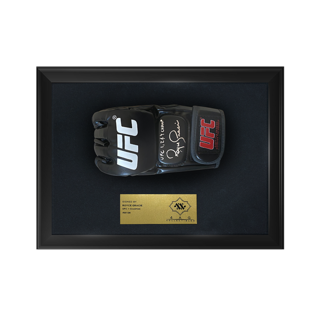 ROYCE GRACIE SIGNED COLLECTIBLE