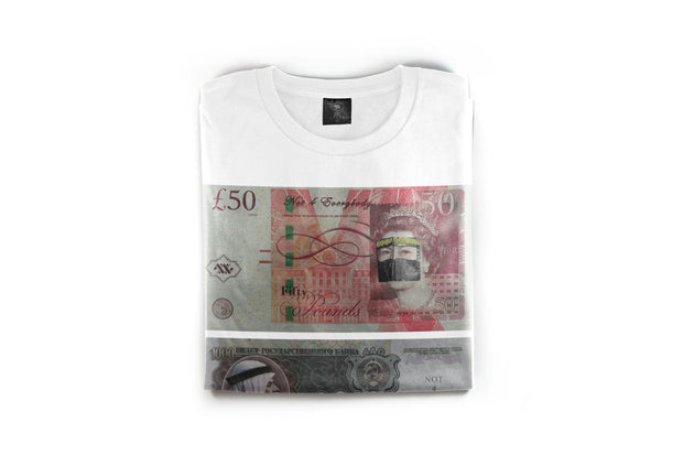 MONEY T-SHIRT - WHITE - 4AG CLOTHING