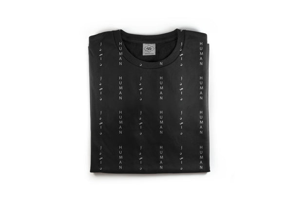 HUMAN T-SHIRT - BLACK - 4AG CLOTHING