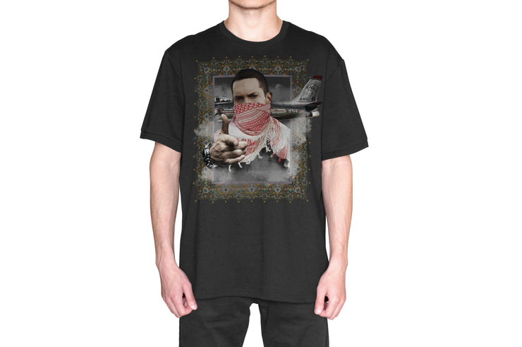 KAMIKAZE T-SHIRT - BLACK - 4AG CLOTHING