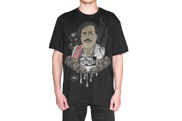 EL PETROL T-SHIRT - BLACK - 4AG CLOTHING