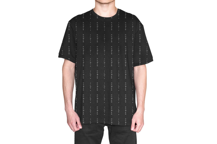 HUMAN T-SHIRT - BLACK - 4AG CLOTHING