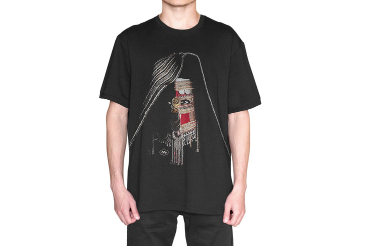 DESERT ROSE T-SHIRT - BLACK - 4AG CLOTHING